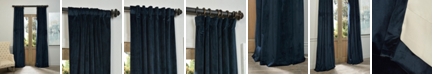 Exclusive Fabrics & Furnishings Signature Blackout Velvet 50" x 120" Curtain Panel